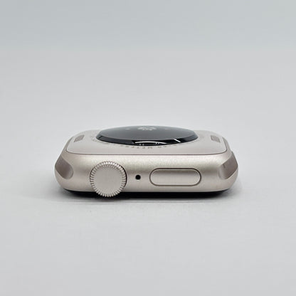 Apple Watch SE 第2世代 GPSモデル 40mm MXEF3J/A スターライトアルミ バッテリー最大容量98% 【C8213-C】