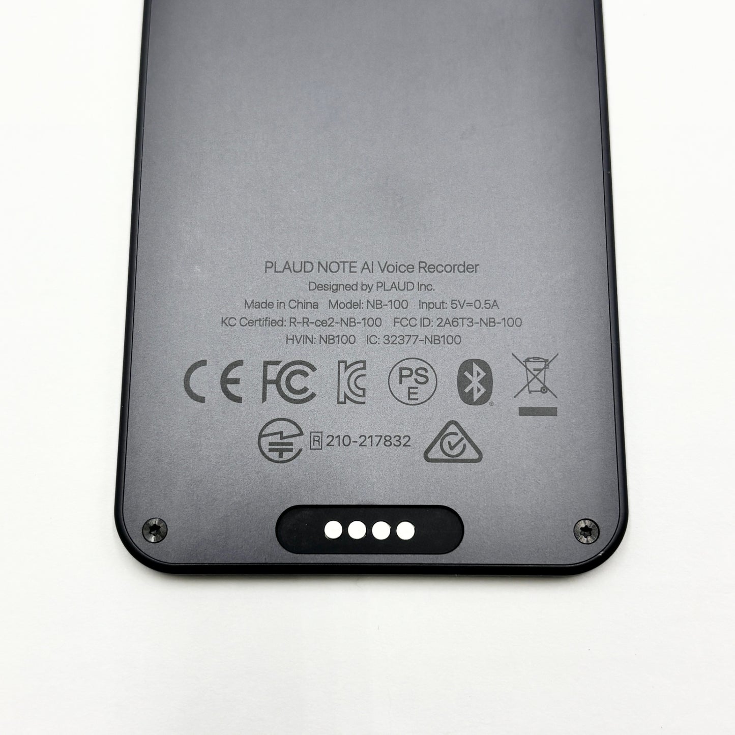 PLAUD NOTE NB-100 AIボイスレコーダー【C8825-C】