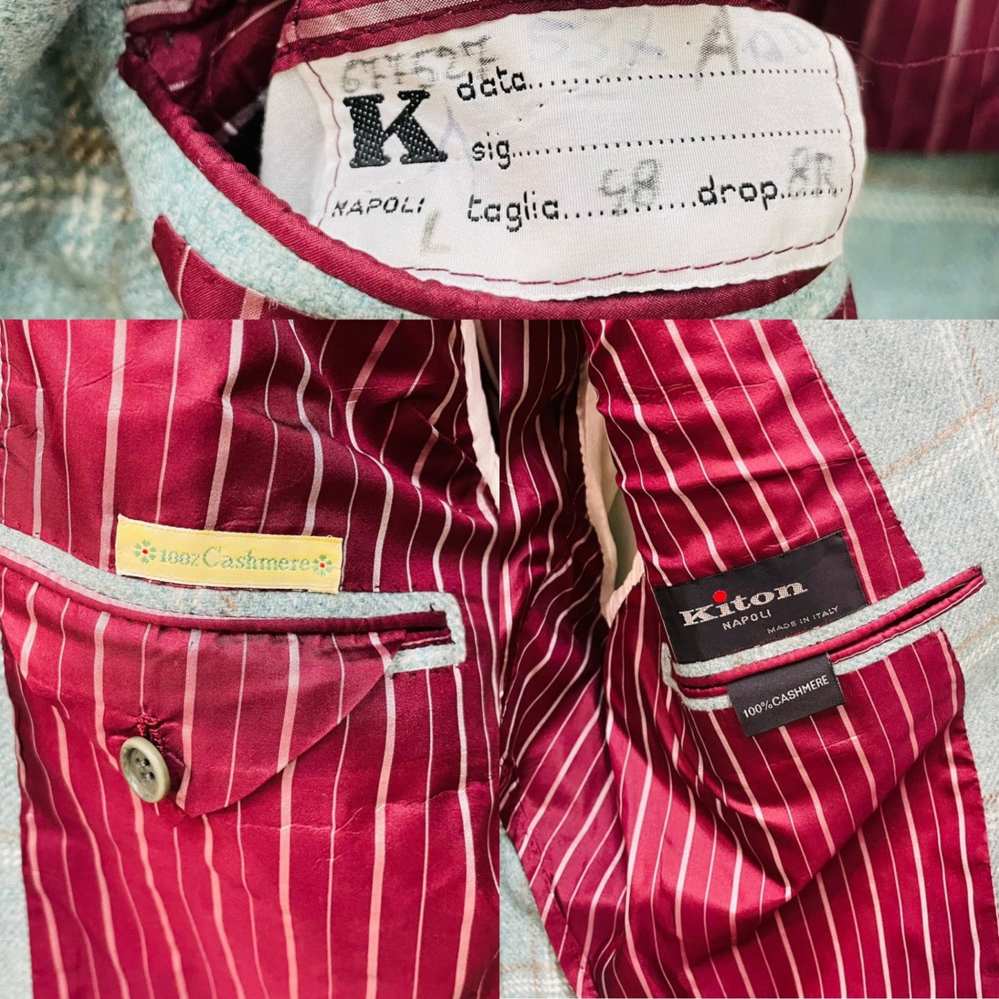 kiton キートン カシミア ジャケット i6556