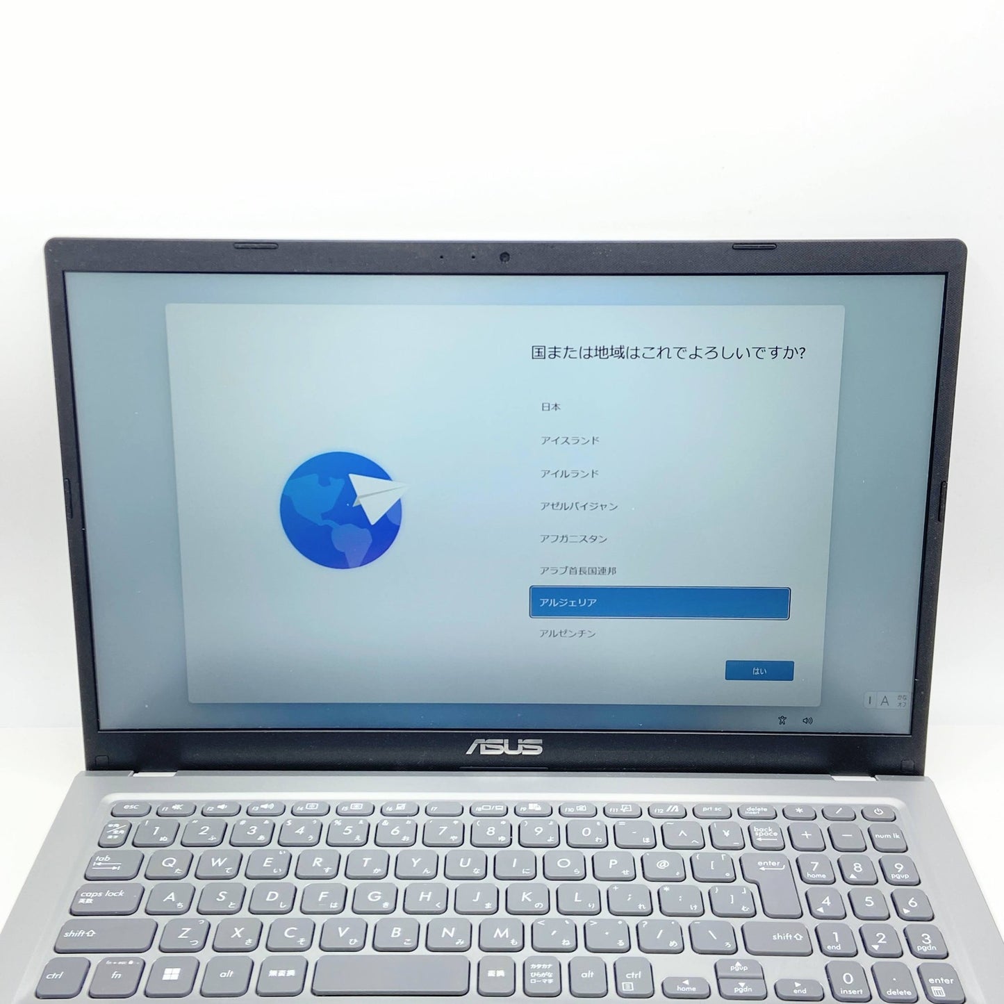 ASUS X515JA-BQ3061W i5-1035G1 8GB SSD 512GB Winodows 11Home【C6209-80】