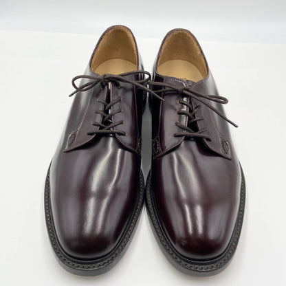 未使用 Loake SHOEMAKERS ローク 英国製 ポリッシュドレザー プレーントゥ ビジネスシューズ　【C5810-80】