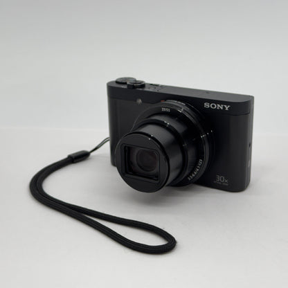 美品 SONY ソニー DSC-WX500 サイバーショット コンパクトデジタルカメラ ブラック【C8022-60】