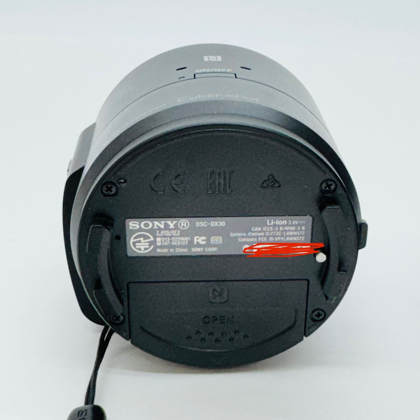 SONY デジタルカメラ Cyber-shot レンズスタイルカメラ QX30 光学30倍 ソニー DSC-QX30【C4437-60】